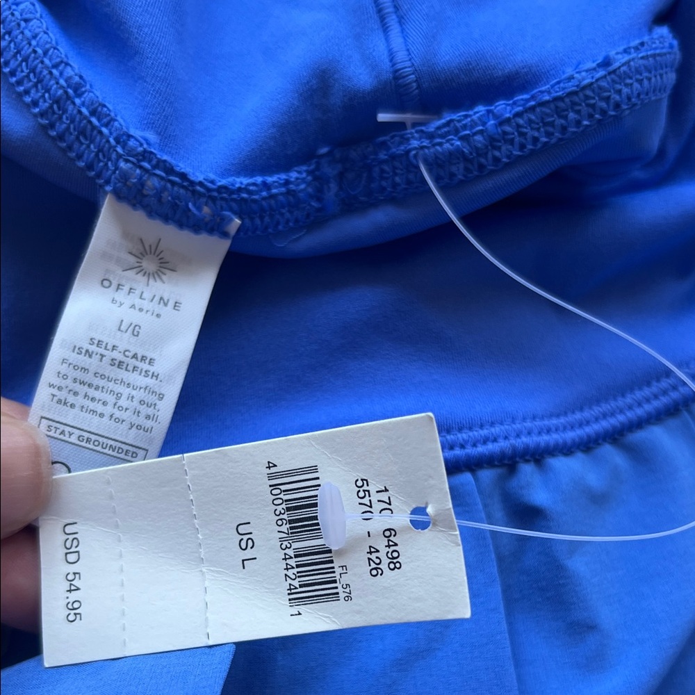 Aerie Blue Athletic Skirt - Picture 3 of 3